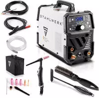 Stahlwerk Schutzgasschwei&szlig;ger&auml;t 2-in-1 Kombi Dc Wig 200 Puls Pro &ndash; Wig & Mma