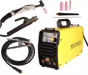 Weldinger WE 201PW plus DC HF Lift Puls 2T/4T MMA (5641)
