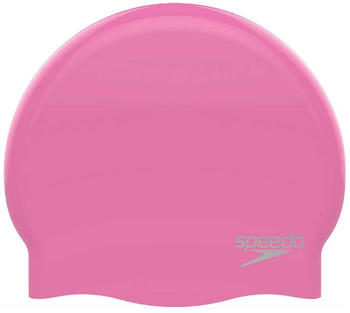 Speedo Plain Moulded Swimming Cap (8-709845641) pink