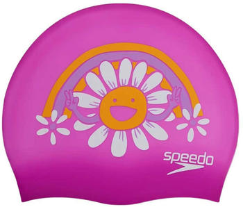 Speedo Printed Swimming Cap (8-0838615956) pink