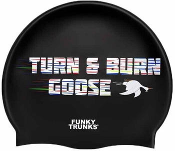 Funky Trunks Silicone Swimming Cap Schwarz (FT9901916-00)