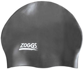 Zoggs Easy Fit Silicone Swimming Cap Schwarz (465003-BK)