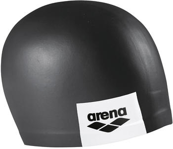 Arena Logo Moulded Swimming Cap Schwarz (0000001912-201-UNI)