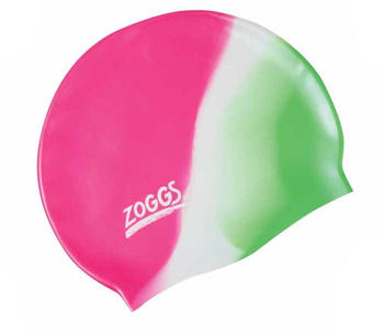 Zoggs Silicone Junior Swimming Cap Rosa (465012-GYWH)