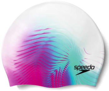 Speedo Digital Printed Swimming Cap (8-1352414649) white