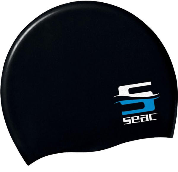 Seac Silicone Swimming Cap Schwarz (1520007520024A)