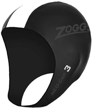 Zoggs Neo Cap 3 Unisex Schwarz S-M (464044-BKWH-S/M)