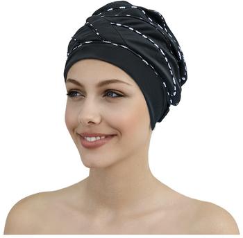 Fashy Fabric Swimming Cap Schwarz (3428-22)