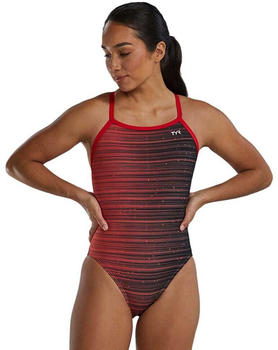 Tyr Durafast Elite Diamondfit Speedwarp Swimsuit (DSPE7A-610-26) red