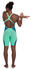 Speedo Fastskin Lzr Pure Intent Open Back Kneeskin Swimsuit Women (8-11974D881) green