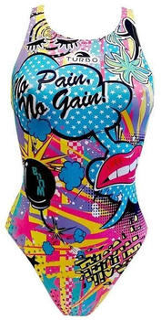 Turbo Crazy Comic Swimsuit (8303621-66-2XL) multicolor