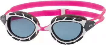 (461037-PKWHTSMR) transparent: Zoggs Predator Adult Goggles (461037)