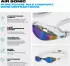 Arena Air Sonic Mirror Schwimmbrille weiß/blau