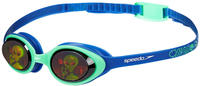 Speedo Junior Illusion 3D Printed Goggles blue green