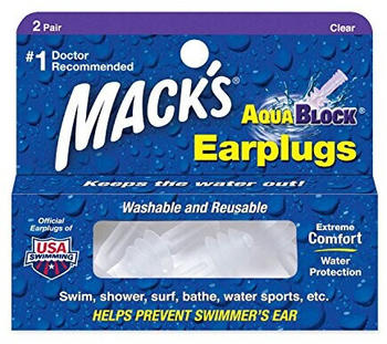 Mack's Earplugs Aquablock