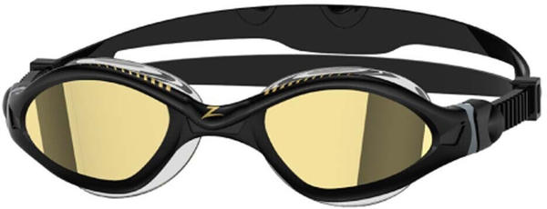 Zoggs Tiger Lsr+ Mirrored Gold black Small (461092-BKGYMGDS)