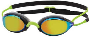 Zoggs Fusion Air Titanium Adult Goggles green (461106-BKLMMGD)