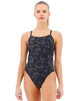 Tyr Carbon Hex Cutoutfit Swimsuit Women (CCHX7A001) black