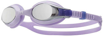Tyr Swimple Mirrored Swimming Goggles Junior (LGSWM-787-OS) white