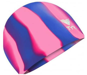Tyr Multi Colour Swimming Cap Unisex (LCSM547) pink