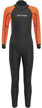 Orca Vitalis Squad Hi-vis Junior Long Sleeve Neoprene Wetsuit (NN971001) orange