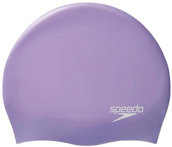 Speedo Plain Moulded Swimming Cap (8-7098415428) violet