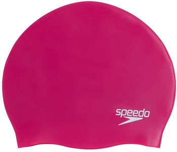 Speedo Plain Moulded Swimming Cap (8-70984B495) pink