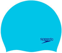 Speedo 8-709908420, Speedo - Plain Moulded Silicone Cap Junior - Badekappe blau