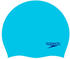 Speedo Plain Moulded Swimming Cap (8-709908420) blue