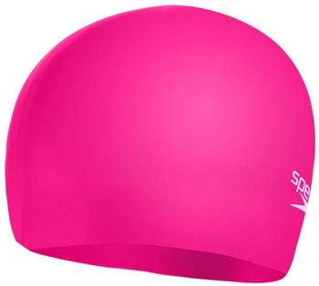 Speedo Plain Moulded Swimming Cap Youth (8-70990F290) pink