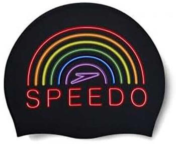 Speedo Printed Swimming Cap (8-0838516037) black