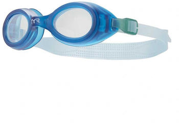 Tyr Aqua Blaze Solid Swimming Goggles Junior (LGKTKSTP-105-OS) white