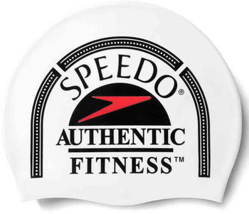 Speedo Printed Swimming Cap (8-0838514630) white