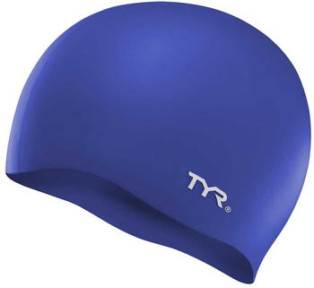 Tyr Wrinkle Free Silicone Swimming Cap Junior (LCSJR-428) blue