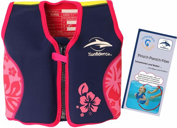Konfidence Swimming Aid pink 6-7years old/21-26kg