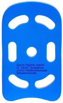 Sport-Thieme KickBoard Multi Schwimmbrett, Schaumstoff, 49x29x3,8cm