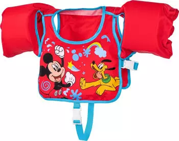 Bestway Mickey Mouse Schwimmweste, rot, 3-6 Jahre (9101C)