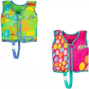 Bestway Swim Safe ABC AquaStar Schwimmweste Stufe B, 3-6 Jahre (32177)
