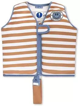 Swim Essentials Schwimmweste braun/weiß Softlines 3-6 Jahre