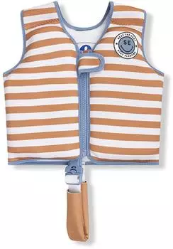 Swim Essentials Schwimmweste Brown/White Softlines 15-18kg, 2-3 Jahre (2024SE1067)