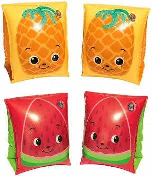 Bestway Surf Buddies Schwimmflügel, gelb, 3-6 Jahre, 23x15cm