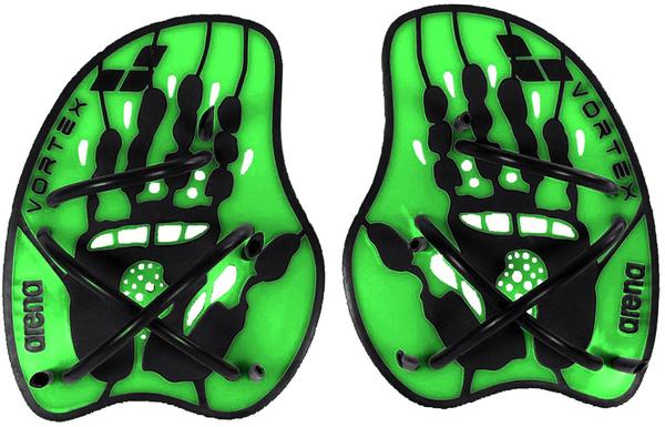 Arena Vortex Evolution Hand Paddle lime black