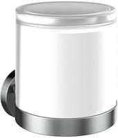 Emco round Sensor-Seifenspender mit St&uuml;lpbecher aus satiniertem Kristallglas,