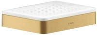 hansgrohe Axor Seifenschale 42803250 Keramikeinsatz, brushed gold optic
