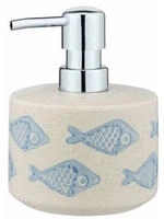 WENKO Seifenspender "Aquamarin" Keramik, 475 ml