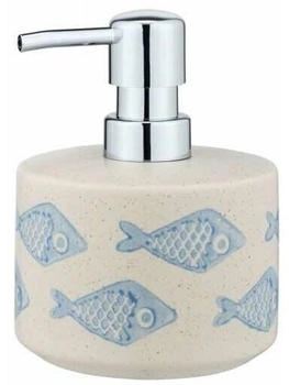 Wenko (TG. 13.2 x 10 x 10 cm) Distributore di sapone Aquamarin - Dispenser sapon