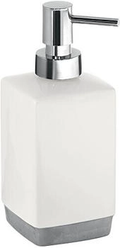 Gedy G-Lucy Dispenser Bianco Dosatore Sapone Bagno Realizzato in Ceramica Misure 17,5X7,3X7,3 CM e Peso 0,308 kg Design R&S 2 Anni di Garanzia Unica