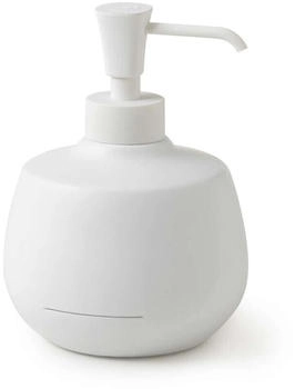 Gedy | Dosasapone Kira Dispenser Sapone in Resina Colore Bianco Matt 13,6x10,8x10,6cm Capacità 295ml