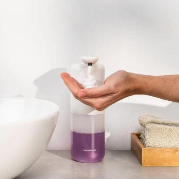 InnovaGoods Dispenser Automatico Ricaricabile di Sapone in Schiuma Bitefom