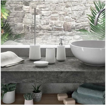 Gedy Marika portasapone Ceramica Bianco 8.3 X 12 X 3